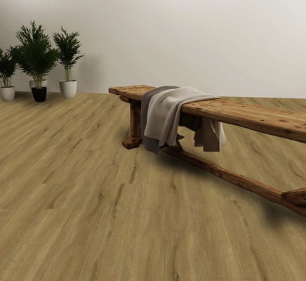GKBM Eco Friendly Oak Like Stone Vinyl Composite SPC Flooring Plank Tiles 8mm 6mm 5mm