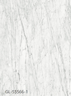 5mm Biodegradable Marble Style Vinyl Flooring Flame Retardant Anti Shock Grayish White GKBM Greenpy GL-S5566-1